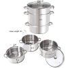 11 Quart Stainless Steel Steamer / Fruit Vegetable Juicer