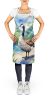 Hawaii Hawaiian Goose Apron Cooking Kitchen Server Baking Crafts Gardening for Adult Women Men, Unisex, Large, Multicolor