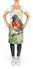 Wisconsin American Robin Apron Cooking Kitchen Server Baking Crafts Gardening for Adult Women Men, Unisex, Large, Multicolor