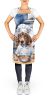 American English Coonhound The Chef Apron Cooking Kitchen Server Baking Crafts Gardening for Adult Women Men, Unisex, Large, Multicolor