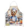 Silky Terrier The Chef Apron Cooking Kitchen Server Baking Crafts Gardening for Adult Women Men, Unisex, Large, Multicolor