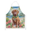 Dogue de Bordeaux Luau Apron Cooking Kitchen Server Baking Crafts Gardening for Adult Women Men, Unisex, Large, Multicolor