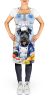 Kerry Blue Terrier The Chef Apron Cooking Kitchen Server Baking Crafts Gardening for Adult Women Men, Unisex, Large, Multicolor