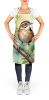 South Carolina Wren Apron Cooking Kitchen Server Baking Crafts Gardening for Adult Women Men, Unisex, Large, Multicolor