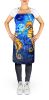 Seahorses Two To Tango Apron Cooking Kitchen Server Baking Crafts Gardening for Adult Women Men, Unisex, Large, Multicolor