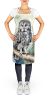 Great Gray Owl Apron Cooking Kitchen Server Baking Crafts Gardening for Adult Women Men, Unisex, Large, Multicolor