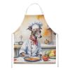 Italian Greyhound The Chef Apron Cooking Kitchen Server Baking Crafts Gardening for Adult Women Men, Unisex, Large, Multicolor