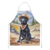 Labrador Retriever Cowboy Welcome Apron Cooking Kitchen Server Baking Crafts Gardening for Adult Women Men, Unisex, Large, Multicolor