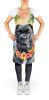 Cane Corso Luau Apron Cooking Kitchen Server Baking Crafts Gardening for Adult Women Men, Unisex, Large, Multicolor