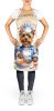 Silky Terrier The Chef Apron Cooking Kitchen Server Baking Crafts Gardening for Adult Women Men, Unisex, Large, Multicolor