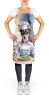 Rat Terrier The Chef Apron Cooking Kitchen Server Baking Crafts Gardening for Adult Women Men, Unisex, Large, Multicolor