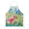 Alaska Forget-me-nots in Watercolor Apron Cooking Kitchen Server Baking Crafts Gardening for Adult Women Men, Unisex, Large, Multicolor