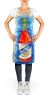 Hot Sauce Crystal Blue Apron Cooking Kitchen Server Baking Crafts Gardening for Adult Women Men, Unisex, Large, Multicolor