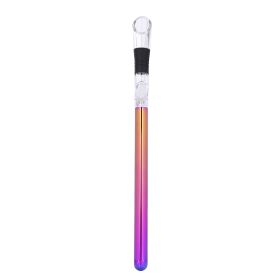 Wine Bottle Cooler Stick Stainless Steel Wine Chilling Rod Leakproof Wine Chiller Beer Beverage Frozening Stick Bar Tools (Option: Colourful-Naked packing)