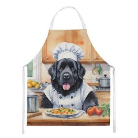 Newfoundland The Chef Apron Cooking Kitchen Server Baking Crafts Gardening for Adult Women Men, Unisex, Large, Multicolor (Default: Default)